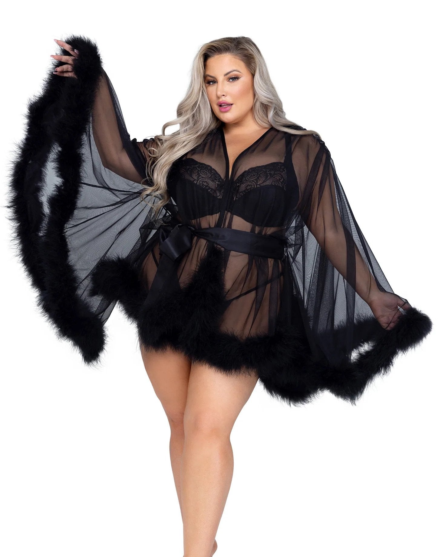 Hollywood Lux Mini Robe – Rave Wonderland